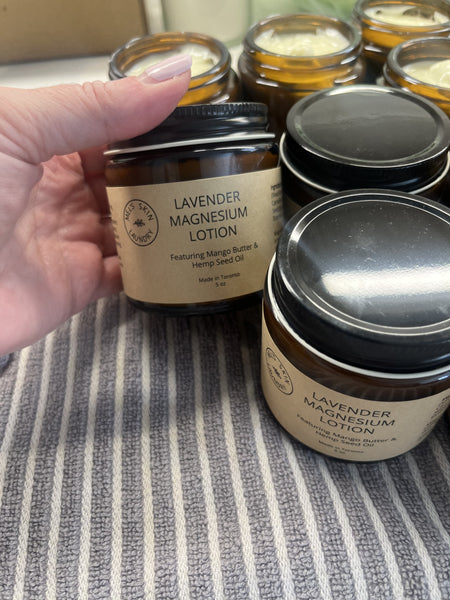 Magnesium Lotion with Hemp Seed Oil