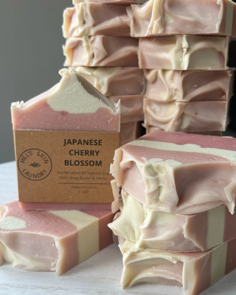 Japanese Cherry Blossom Hemp Body Soap