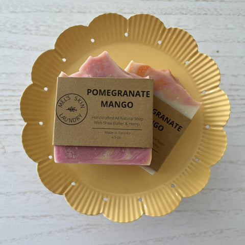 Pomegranate & Mango Hemp Soap