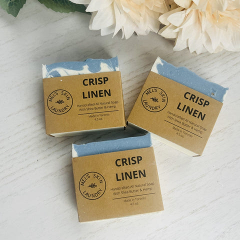 Crisp Linen Hemp Body Soap