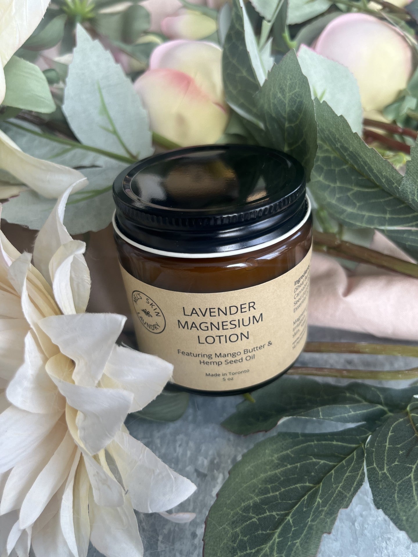 Magnesium Lotion with Hemp Seed Oil