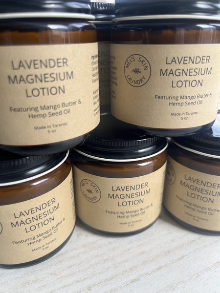 Magnesium Lotion with Hemp Seed Oil