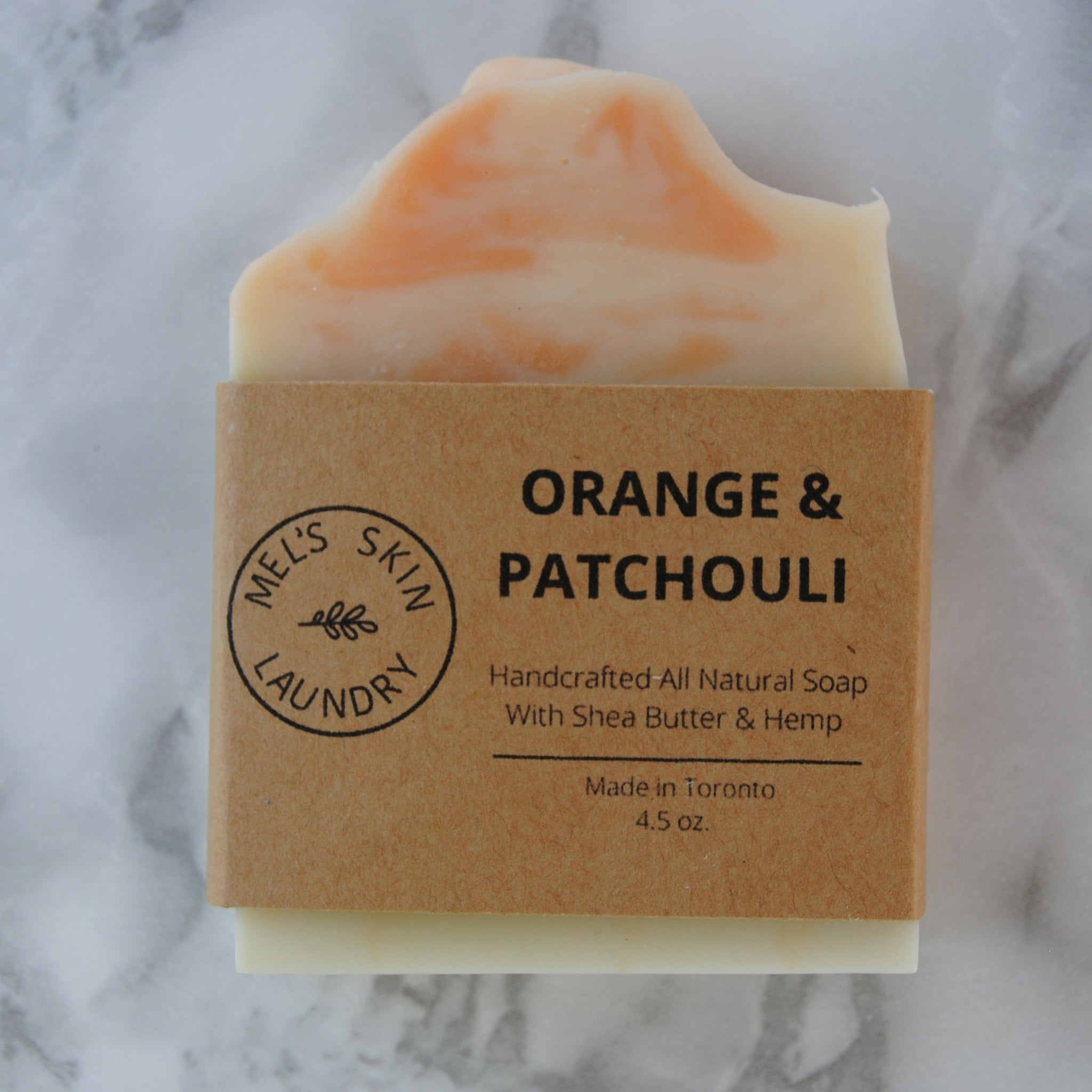 Orange & Patchouli Hemp Body Soap