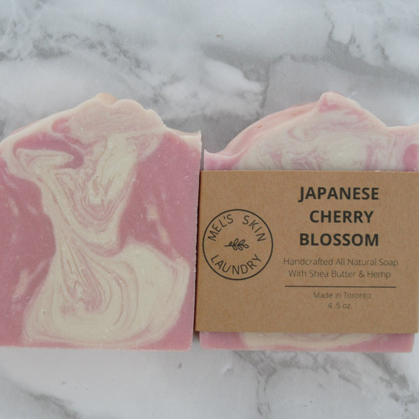 Japanese Cherry Blossom Hemp Body Soap