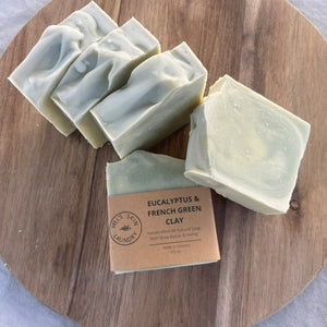 Eucalyptus & French Green Clay Hemp Body Soap