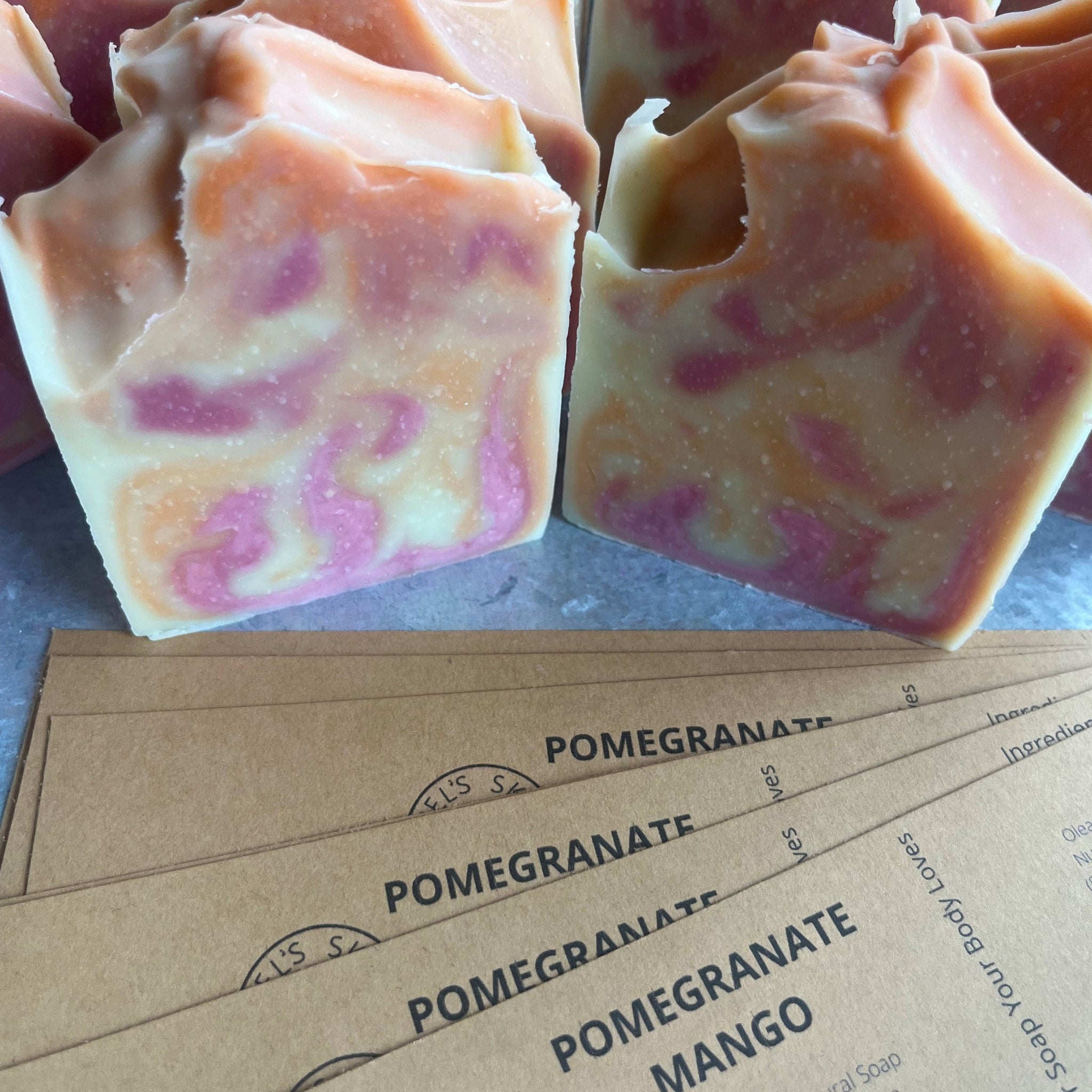 Pomegranate & Mango Hemp Soap