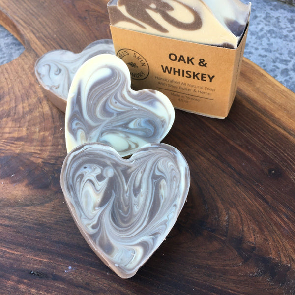 Oak & Whiskey Hemp Body Soap